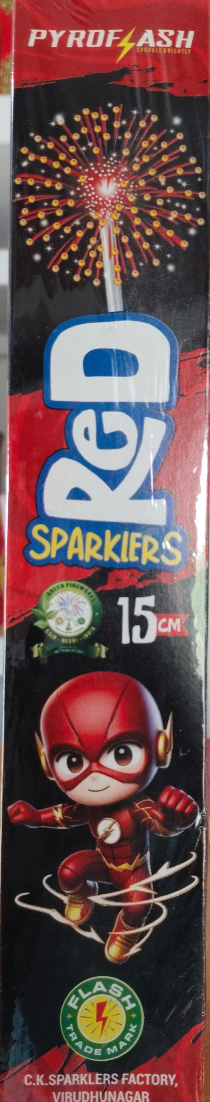 15 CM Red Sparklers