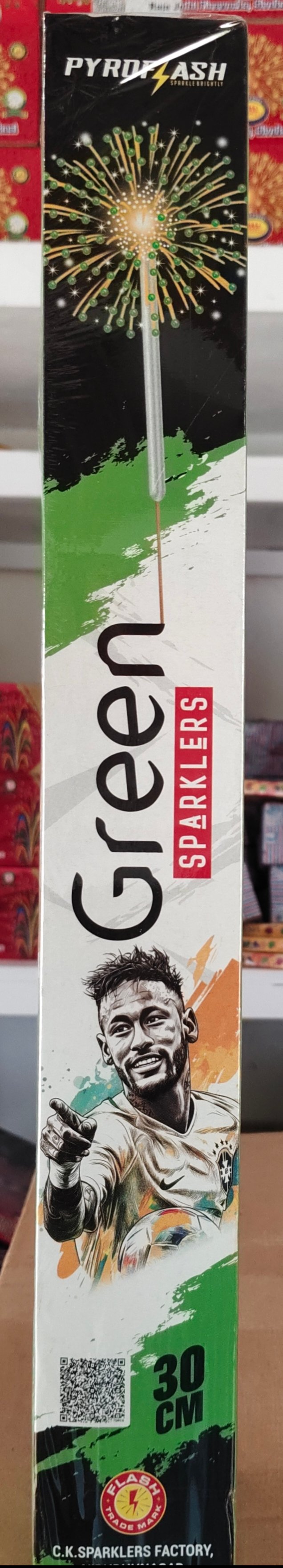 30 CM Green Sparklers